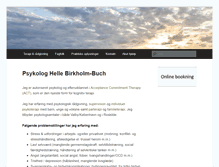 Tablet Screenshot of birkholm.dk